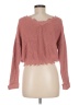 Jessica Simpson 100% Cotton Pink Pullover Sweater Size M - photo 2