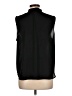 J.Crew Factory Store 100% Polyester Black Sleeveless Blouse Size L - photo 2