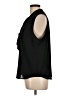 J.Crew Factory Store 100% Polyester Black Sleeveless Blouse Size L - photo 5