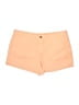 Assorted Brands Solid Orange Shorts Size 16 - photo 1