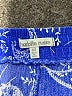 Charlotte Russe 100% Rayon Paisley Blue Shorts Size XS - photo 3