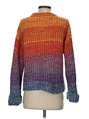 Aqua Pullover Sweater (view 2)