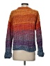 Aqua 100% Acrylic Tweed Orange Pullover Sweater Size S - photo 2