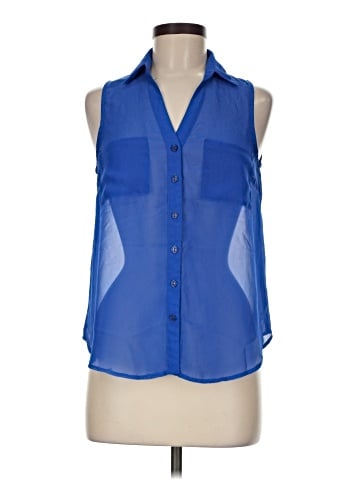 Wet Seal Sleeveless Blouse (view 1)
