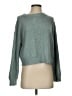 Charmed Hearts Solid Teal Pullover Sweater Size S - photo 1