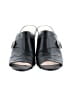 Nine West 100% Leather Black Heels Size 10 - photo 2