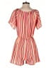 Watermelon Stripes Orange Romper Size S - photo 2