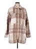Banana Republic Plaid Brown Coat Size M - photo 1