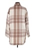 Banana Republic Plaid Brown Coat Size M - photo 2