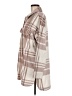 Banana Republic Plaid Brown Coat Size M - photo 5