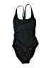 H&M Solid Black One Piece Swimsuit Size S - photo 1