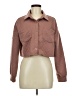 No Comment 100% Polyester Brown Jacket Size M - photo 1