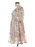 TCEC 100% Polyester Floral Pink Casual Dress Size L - photo 5