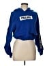 New Look 100% Polyester Blue Pullover Hoodie Size L - photo 1
