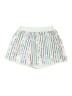 WHY DRESS Print White Shorts Size S - photo 1