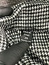 Shein Curve 100% Polyester Houndstooth Gray Casual Skirt Size 16 Plus (2) - photo 4
