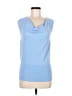 Ann Taylor Blue Sleeveless Top Size M - photo 1
