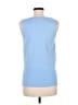 Ann Taylor Blue Sleeveless Top Size M - photo 2