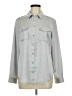 Chico's 100% Polyester Gray Long Sleeve Blouse Size M - photo 1