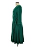 ModCloth Solid Green Casual Dress Size L - photo 5