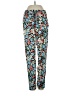 Zara 100% Viscose Floral Blue Casual Pants Size S - photo 1