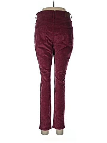 Madewell Petite 10" High-Rise Skinny Jeans: Stretch Velvet Edition (view 2)