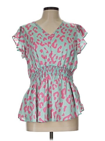 Hailey & Co. Short Sleeve Blouse (view 1)