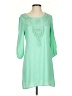 Sage 100% Polyester Green Casual Dress Size M - photo 1