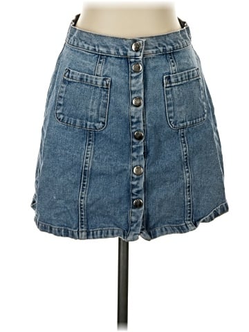 BDG Denim Skirt (view 1)