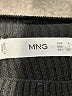 MNG Solid Black Casual Dress Size 4 - photo 7