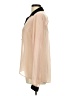 Heart Soul 100% Polyester Color Block Tan Long Sleeve Blouse Size M - photo 5