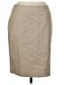 Halogen Solid Tan Casual Skirt Size 6 - photo 1
