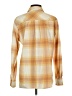 Weatherproof Plaid Orange Long Sleeve Button-Down Shirt Size S - photo 2