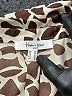 Haver + Blair 100% Polyester Animal Print Brown Long Sleeve Blouse Size M - photo 7