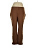Rafaella Brown Active Pants Size XL - photo 1