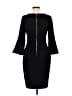 Calvin Klein Solid Black Cocktail Dress Size M (estimated) - photo 2