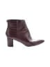 Ann Taylor Burgundy Ankle Boots Size 10 - photo 1