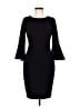 Calvin Klein Solid Black Cocktail Dress Size M (estimated) - photo 1