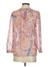 Tommy Hilfiger 100% Polyester Pink Long Sleeve Blouse Size S - photo 2