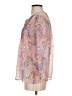 Tommy Hilfiger 100% Polyester Pink Long Sleeve Blouse Size S - photo 5