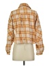 For The Republic Plaid Orange Jacket Size XS - photo 2