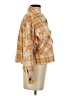 For The Republic Plaid Orange Jacket Size XS - photo 4