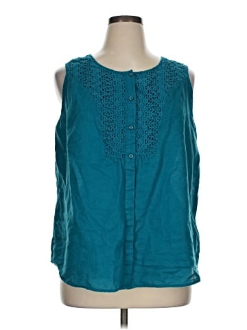 Croft & Barrow Sleeveless Blouse (view 1)