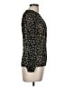 Louche 100% Polyester Black Long Sleeve Blouse Size 8 - photo 4