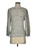 Ann Taylor Tweed Silver Turtleneck Sweater Size S - photo 1