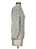 Ann Taylor Tweed Silver Turtleneck Sweater Size S - photo 4
