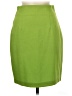 Assorted Brands 100% Wool Solid Green Wool Skirt Size 9 - 10 - photo 1
