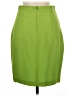 Assorted Brands 100% Wool Solid Green Wool Skirt Size 9 - 10 - photo 2