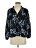 Parker 100% Polyester Black 3/4 Sleeve Blouse Size S - photo 1