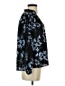 Parker 100% Polyester Black 3/4 Sleeve Blouse Size S - photo 4